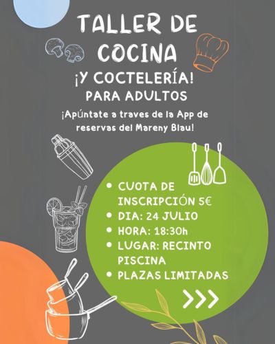 Taller de Cocina | Miércoles 25.07.2024